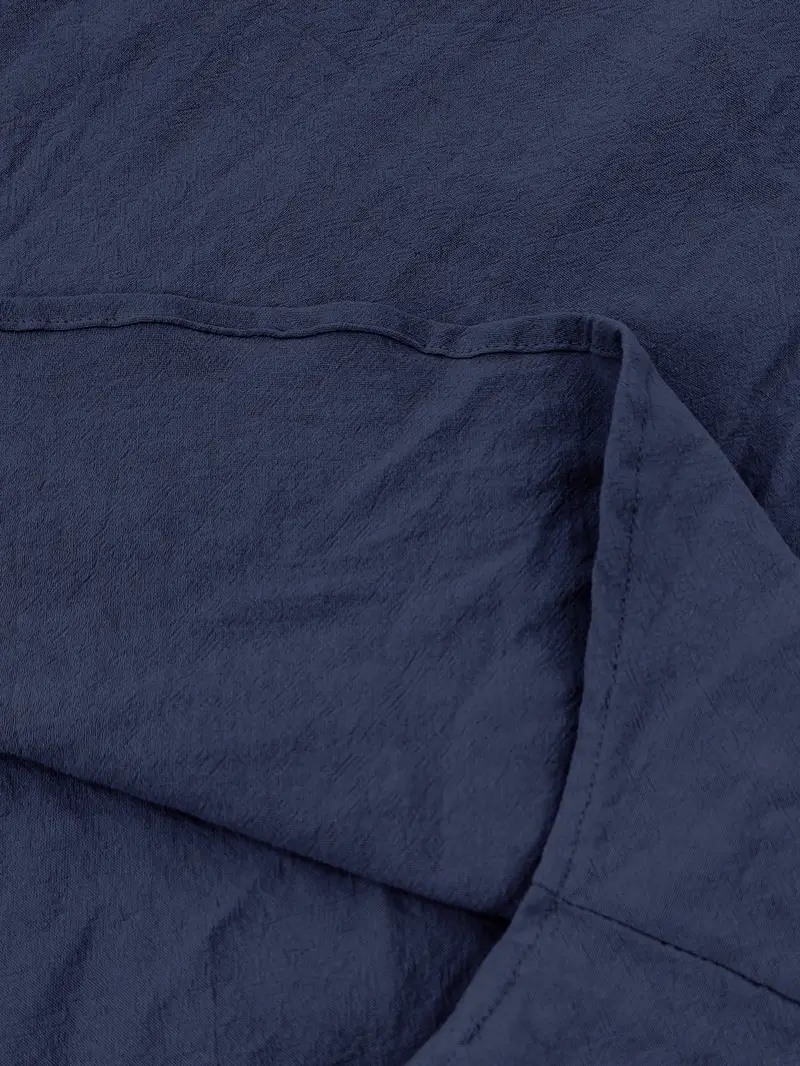 mens elegant linen v neck long sleeve t shirt with cross strap detail breathable regular fit for casual outdoor evening wear spring summer fall versatile top casual wear tee tshirt linen fabric t shirts Product details 48