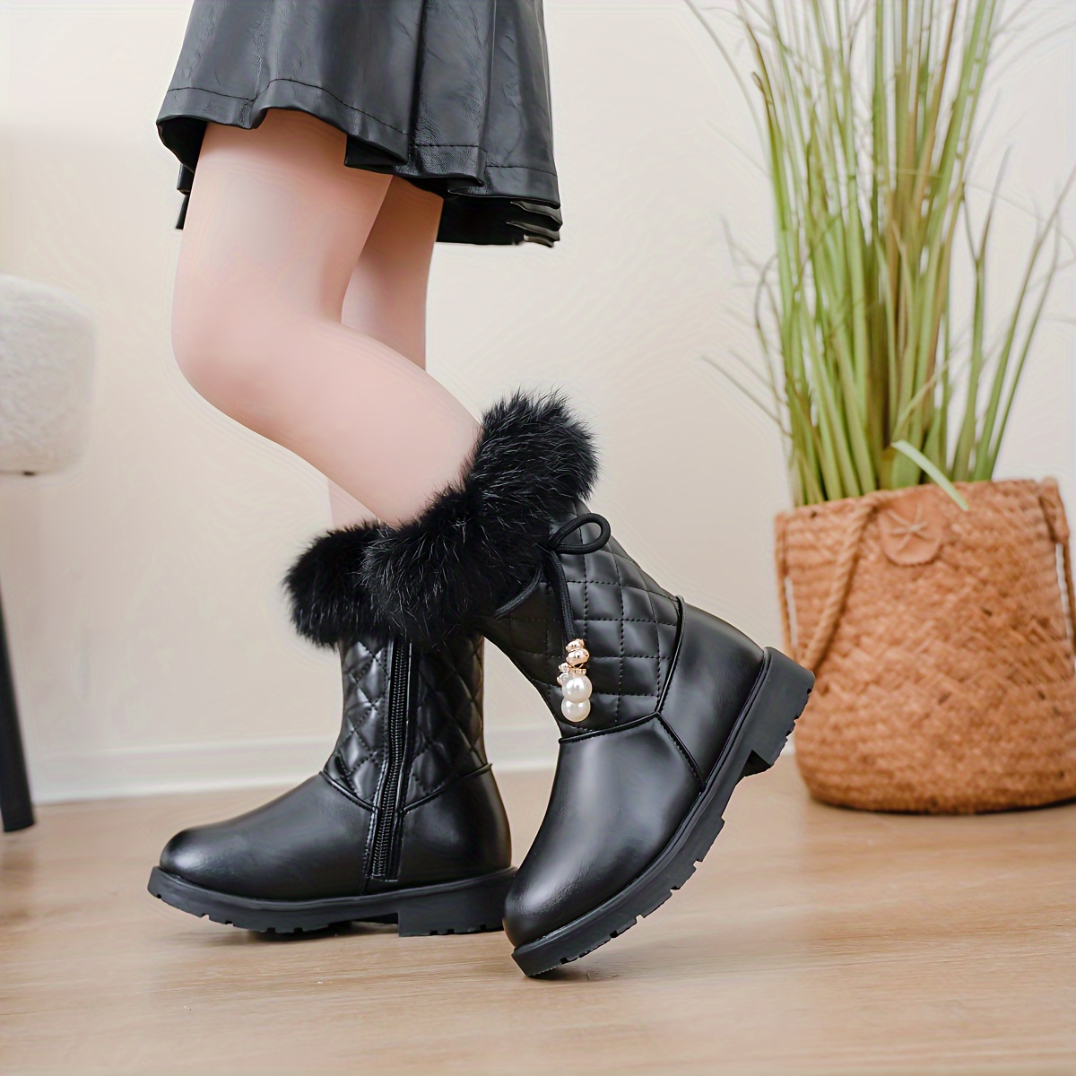 Botas Para Bota Negra NiÃ±o Botas Altas Outfits De NiÃ±as Con Botas