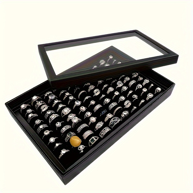 

Display Case - Dustproof Jewelry Organizer For , & Accessories
