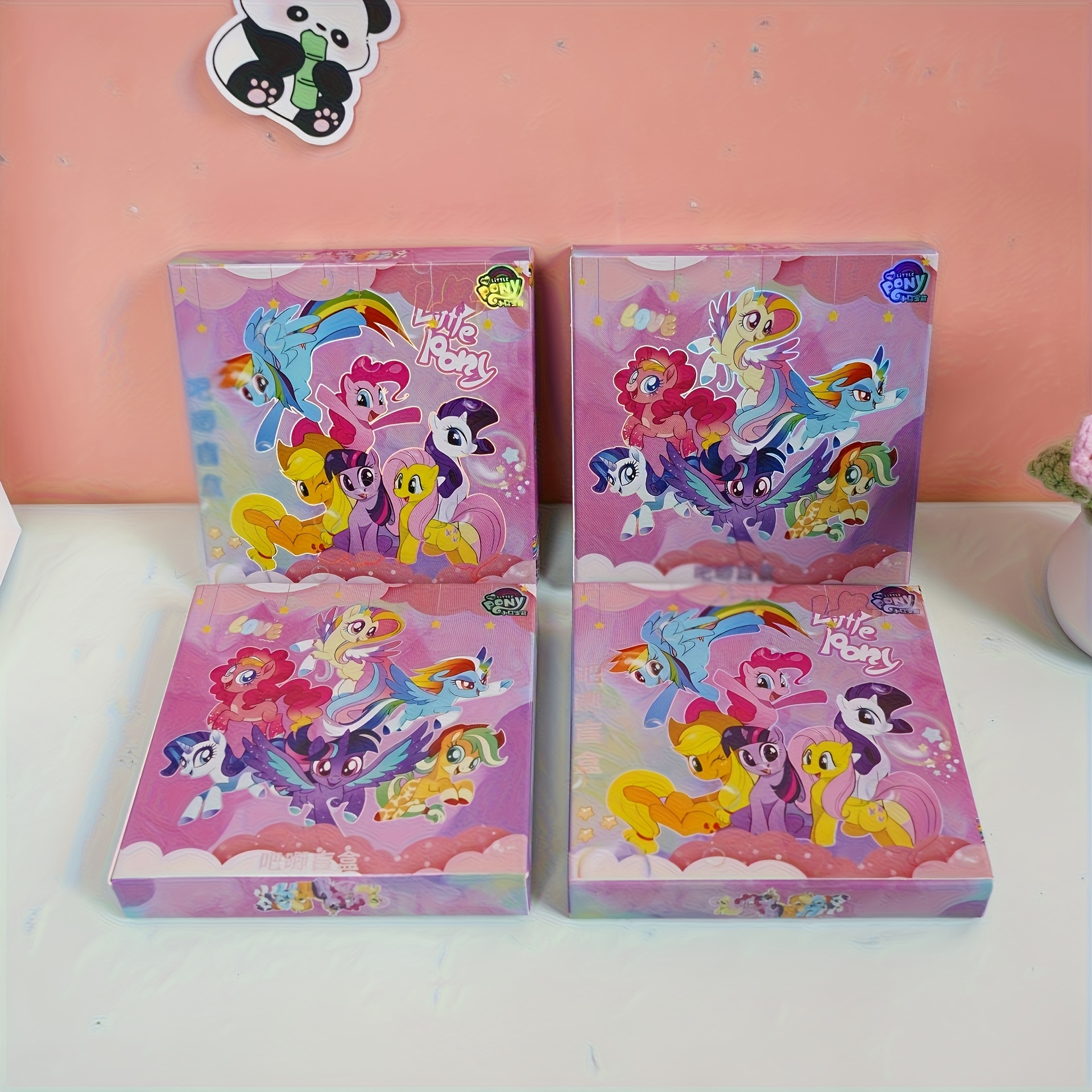 TEMU Pony Mystery Box Badge, Acrylic Material, Various Styles, Perfect Birthday Gift
