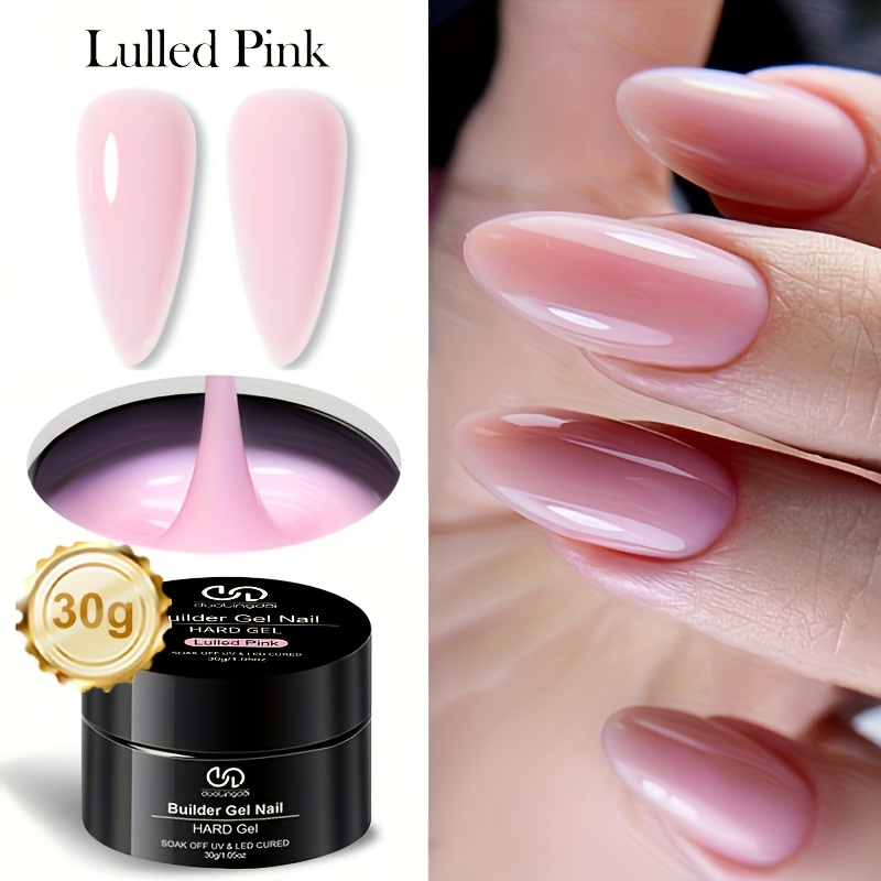 Image of 1.05oz () Builder Nail Gel - Professional Strength Suitable For Salon & Home Diy, Lulled Polish For Nail Extensions, Manicure Starter For Nail Art, Gel Polish For Nail, For Nail Care Products