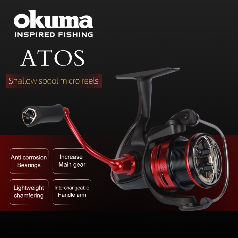 micro reel okuma SA-6000HA Salina Spinning Built to Perform Citrix 350 Baitcast Reels |