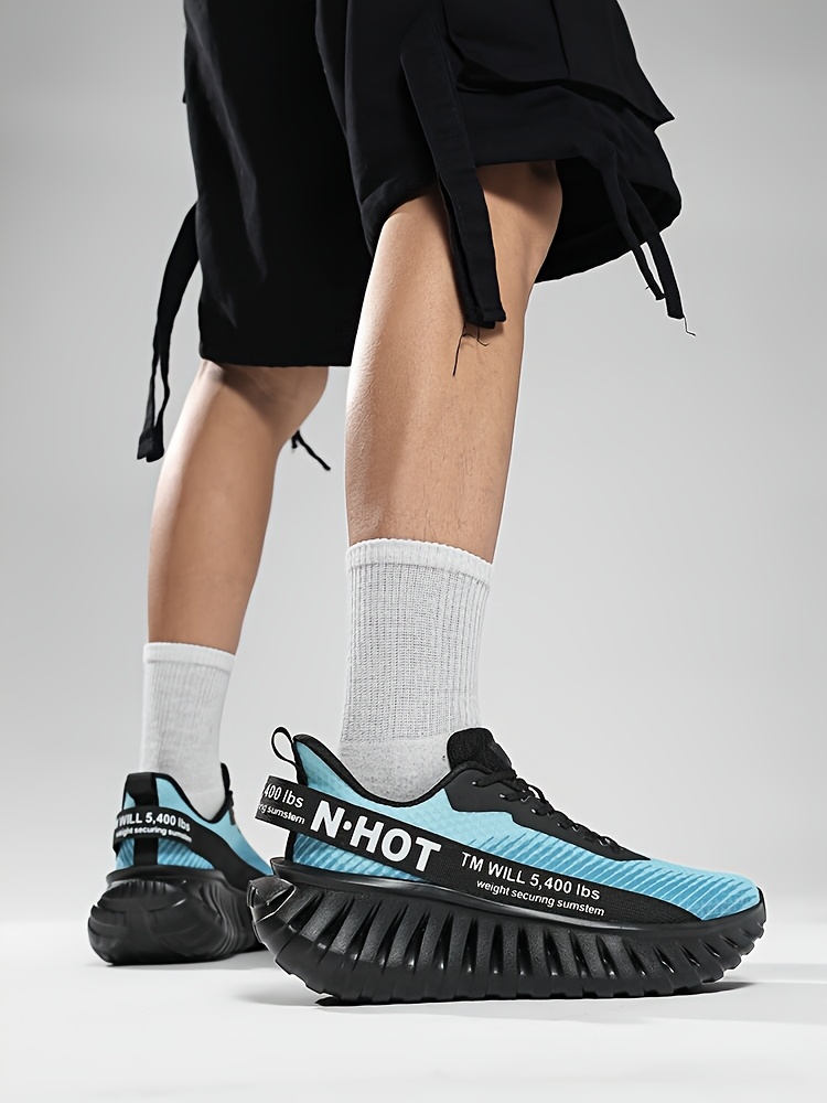 Sneakers, Men's Outdoor Trail Running Shoes, Breathable, Shock Absorption, Lightweight, Soft Sole, Training Mesh, Casual Fashion