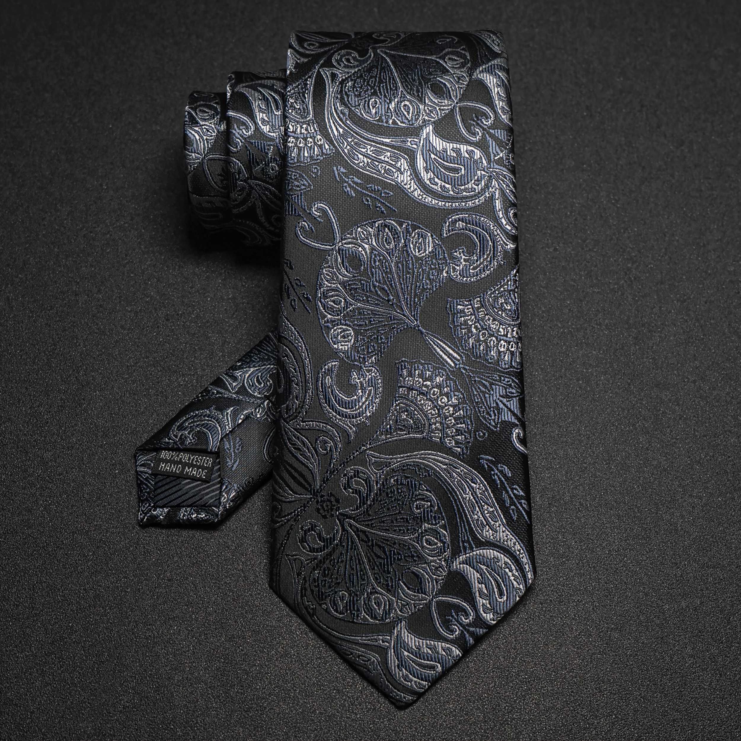 TEMU Cravate pour homme en jacquard , cravate de costume formelle pour mariage, fête d'affaires, accessoire de col pour gentleman, cadeau