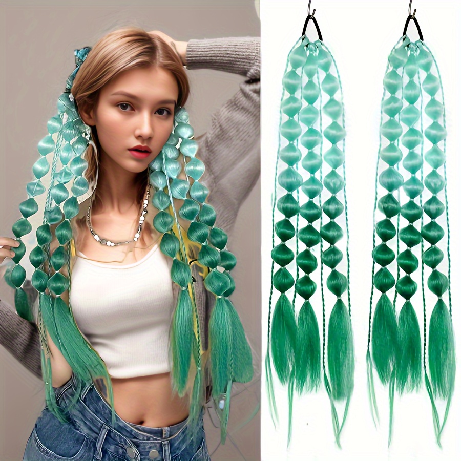 US Ombre Festival Party Synthetic Jumbo Box Braids Hair Extensions
