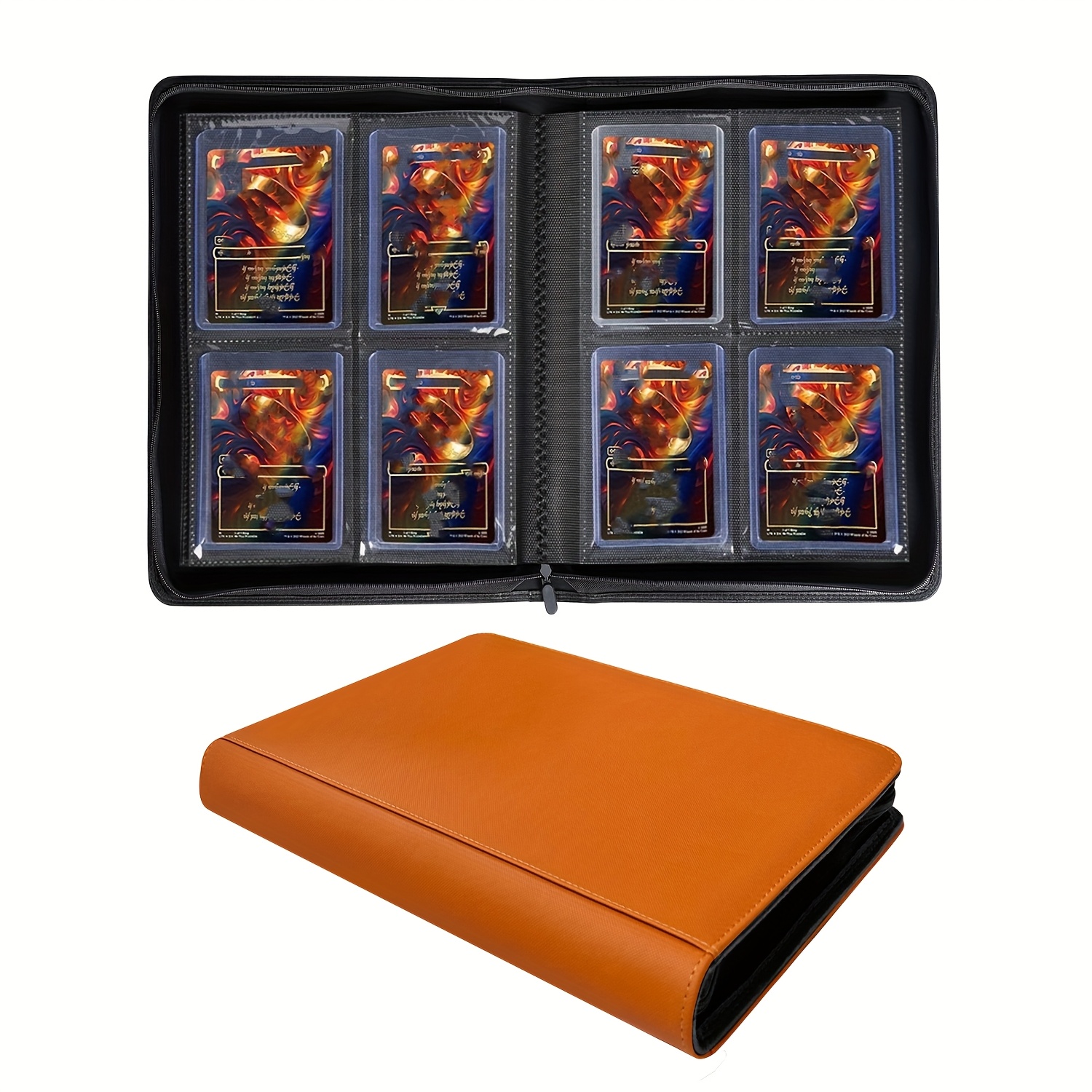 pro 9 pro 4 binder pockets holds 288 128 cards top - Temu