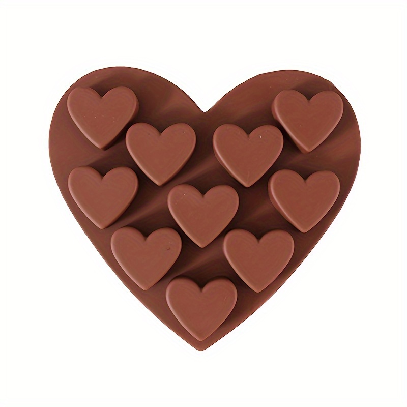 10- Heart-shaped Jelly Mold, Gummy Mold, Sealing Wax Pellet Mold, Food Grade