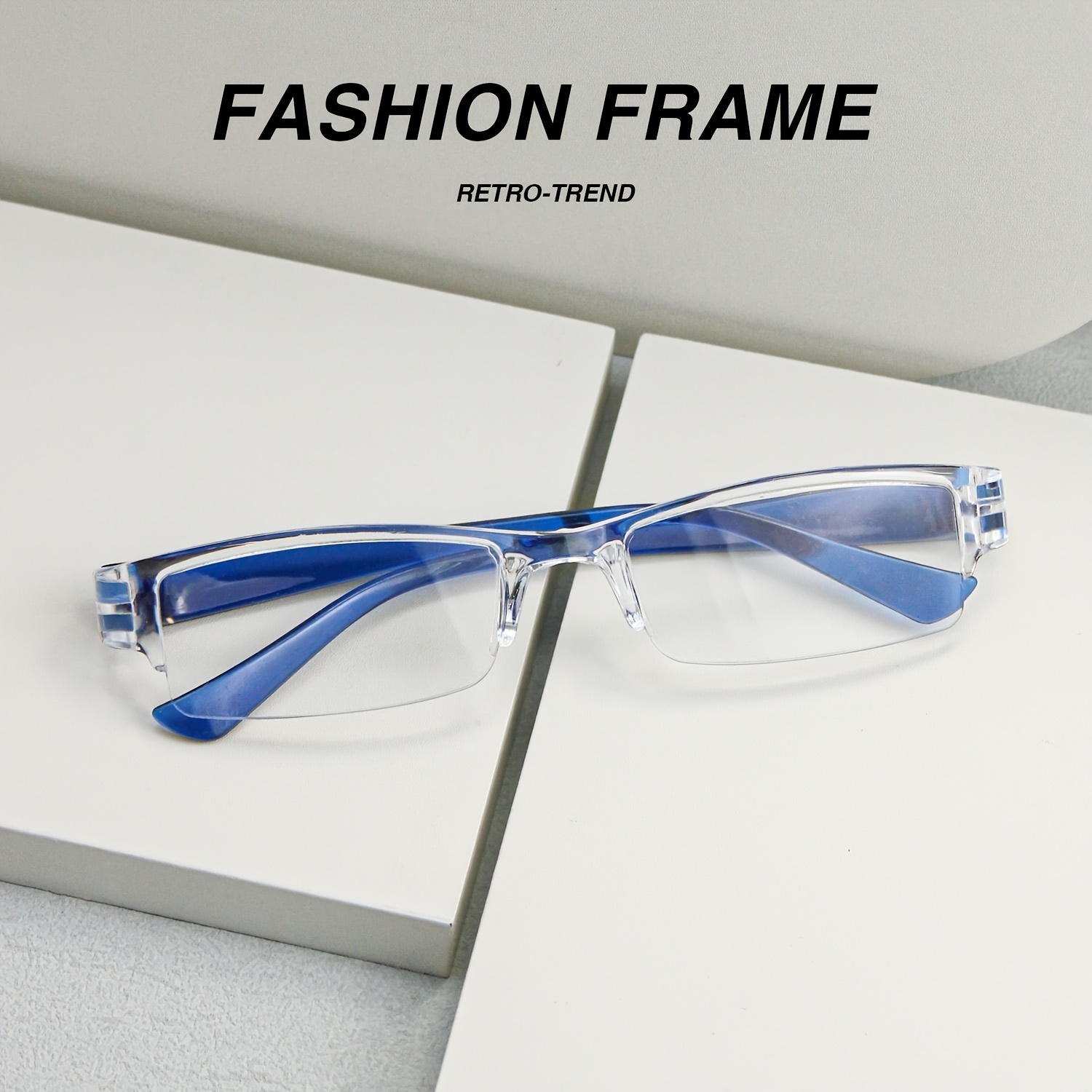 6-Pack Small Rectangular Reading Glasses