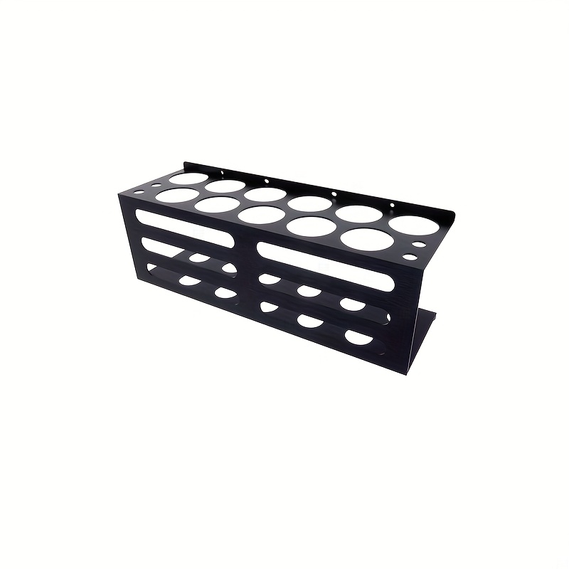 E-shop Robuster Metall-Garagenwerkstatt-Organizer - Wandmontiertes Regal mit Werkzeugschlitz, Platzsparendes Garagenregal für LKW, Werkstatt, Zuhause -