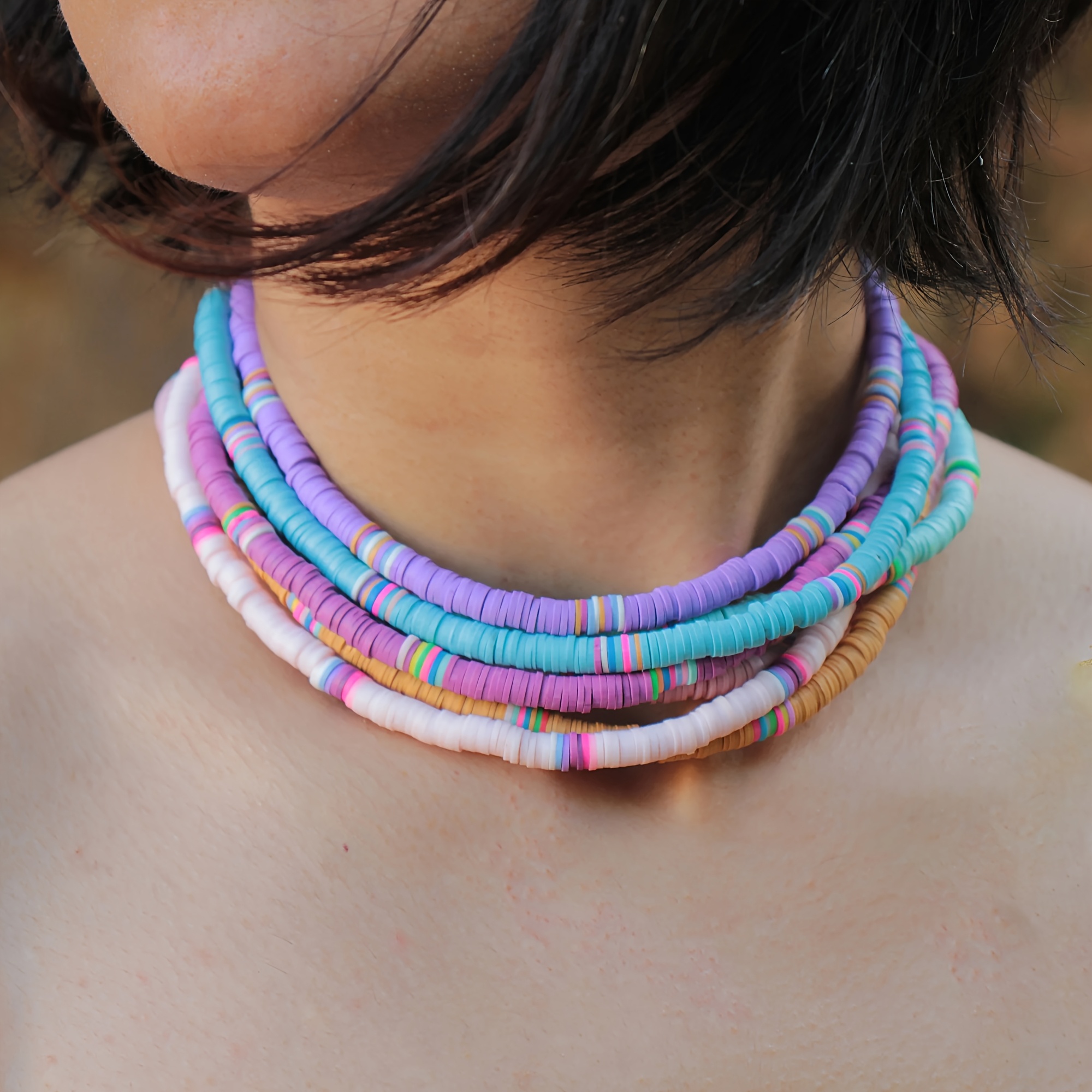 Leather Necklace Surfer Choker Necklaces For Womens Surfer