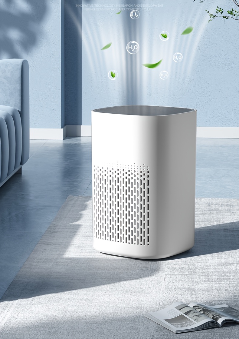 HEPA Air Purifier for Home, Deodorizing for Office Living Room Bedrooms, for Smokers, Odor, Dust, Pollen, Pet Dander, Car Air Fresh for Bedroom Office Halloween Christmas Independence Day Gift