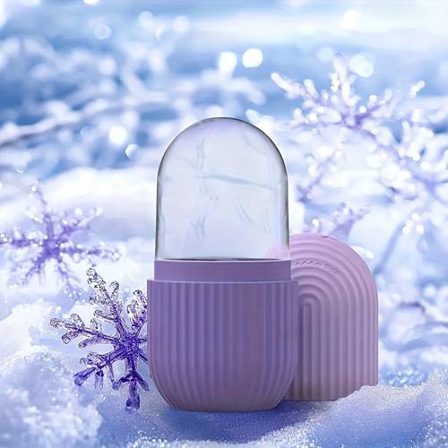 facial ice roller facial massage suitable for physical ice application shrinks pores beauty and skincare tool for home use and portability