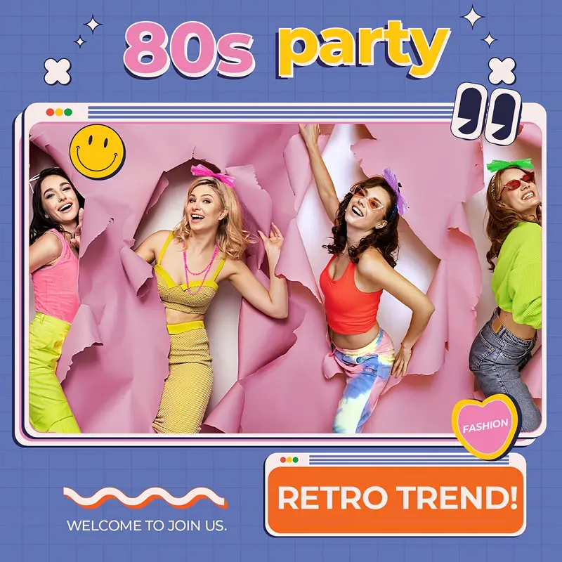 8pcs 80s costume accessories set women 1980s masquerade - Temu Mauritius 8pcs 80s costume accessories set women 1980s masquerade - Temu Mauritius