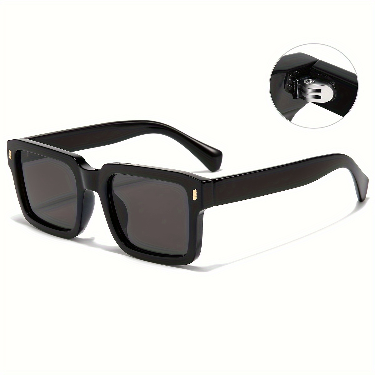 Classic Y2k Steampunk Versatile Square Sunglasses For Men Women