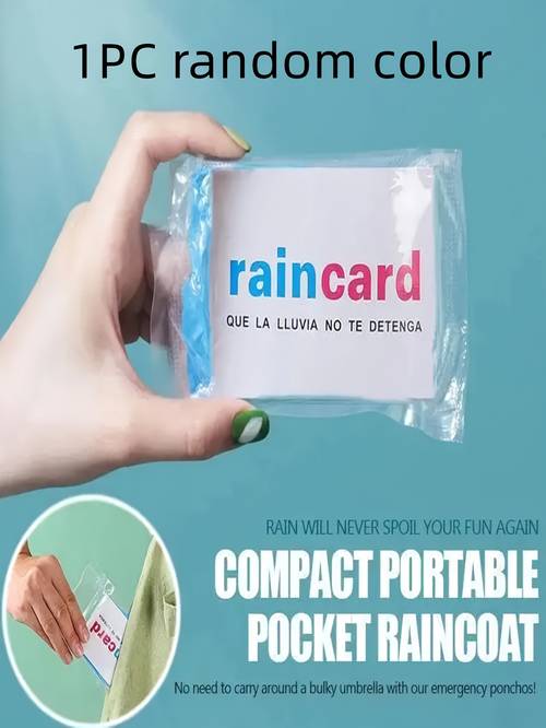 disposable card raincoat portable raincoat adult raincoat compression raincoat disposable raincoat