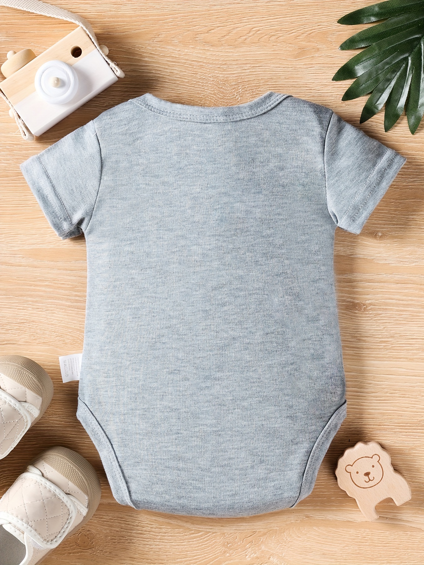 infants creative letter help call grandma print bodysuit - Temu