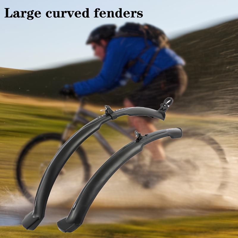 

Universal 26/27 Inch Mountain Bike Fenders - Enhanced Riding Protection With Big