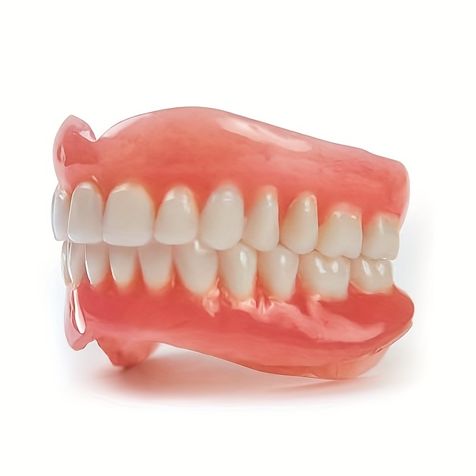 dentures no teeth upper lower teeth whitening smile unisex