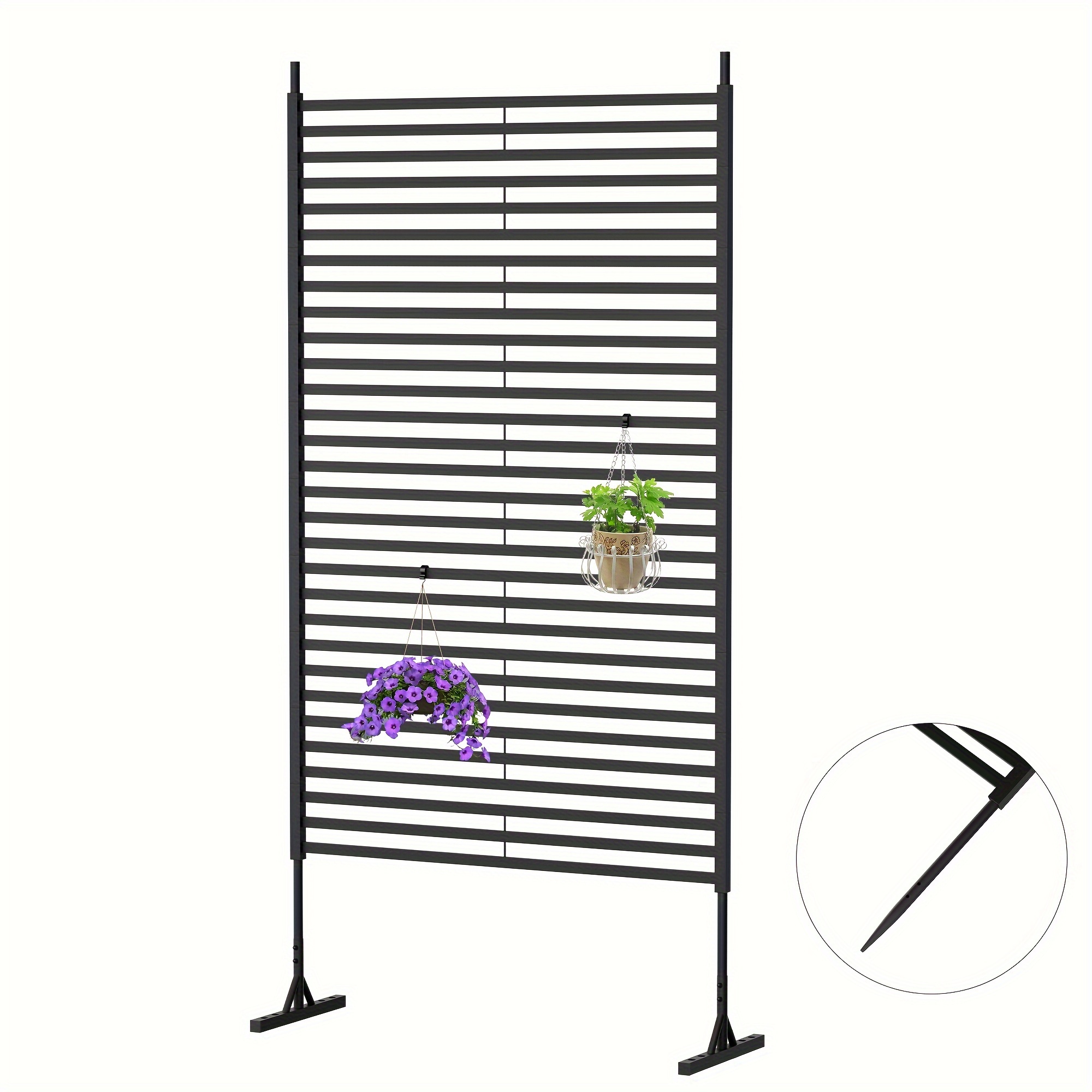 Outdoor Metal Privacy Screen Metal Outdoor Privacy Screen - Temu