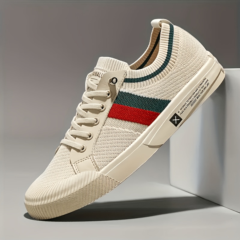 mens summer skateboarding shoes trendy versatile durable non slip lightweight breathable fashionable casual sneakers       upper pvc sole