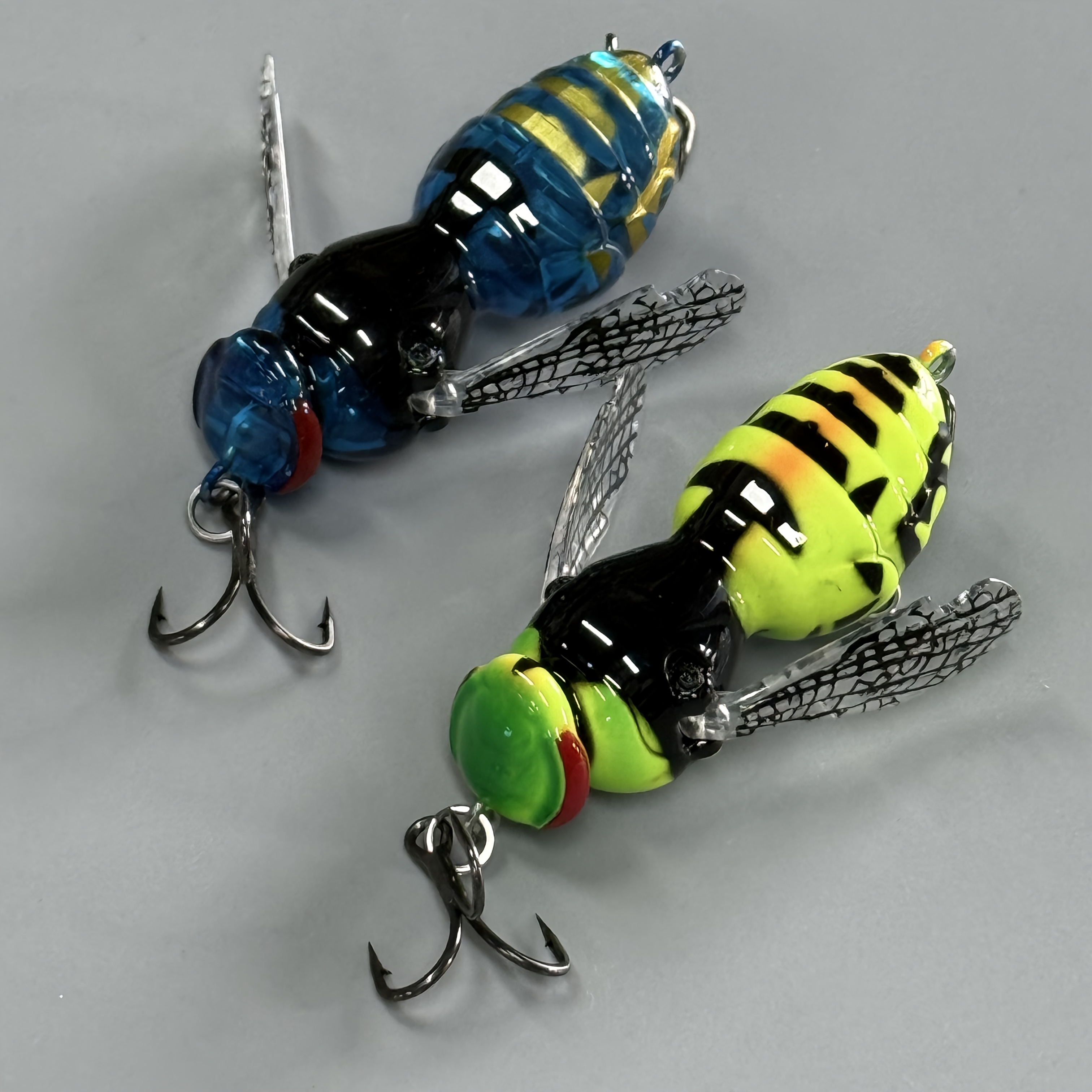 TEMU 2-pack Fishing Lure Bait, 6cm 9.1g, Surface Simulation Big Lure