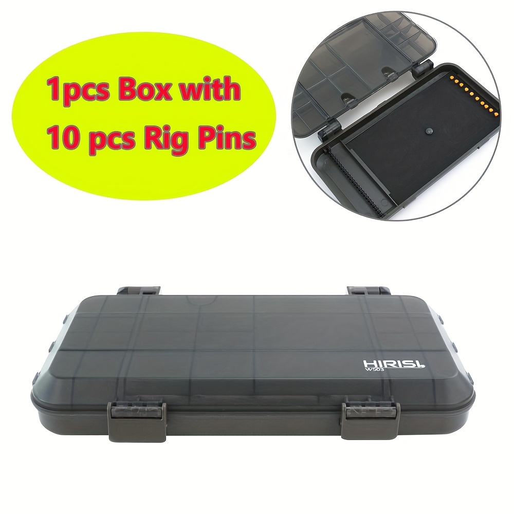 Hirisi Carp Fishing Box Equipment Organizer Case Compartment Fishing Tackle Accessories Boxes