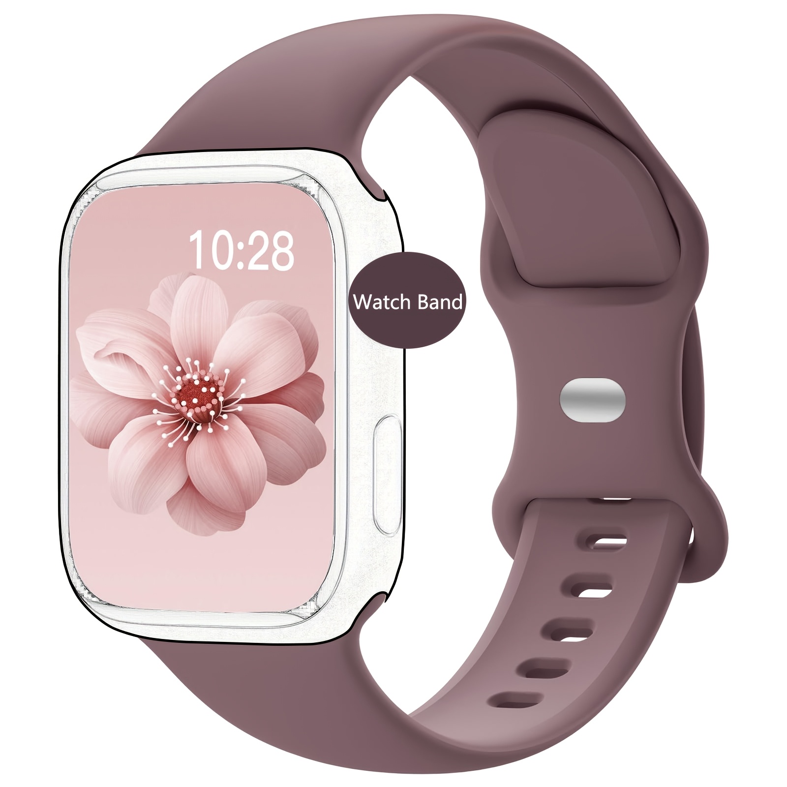 TEMU Correas deportivas compatibles con Apple Watch Band Ultra 2/3/Ultra 12/11/10/9/8/7/6/5/4/3/2/1 38mm 40mm 41mm 42mm 44mm 45mm 46mm 49mm para