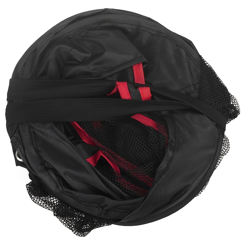 Golf Chipping Practice Net Training Set with Hitting Mat & Storage Bag