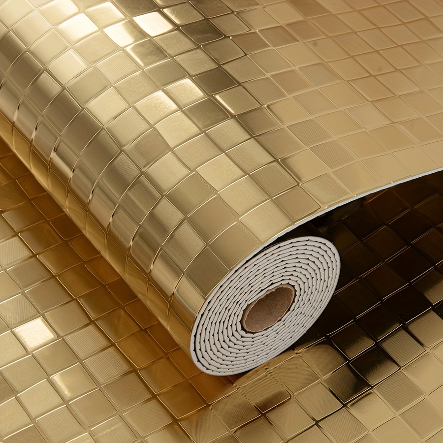 2 Rolls, 4.1mm Thick 118.1"x15.7" Wallpaper, Self-adhesive Peel And Stick, Textured 3d Effect, Cuttable, Removable, High Quality Durable, Waterproof