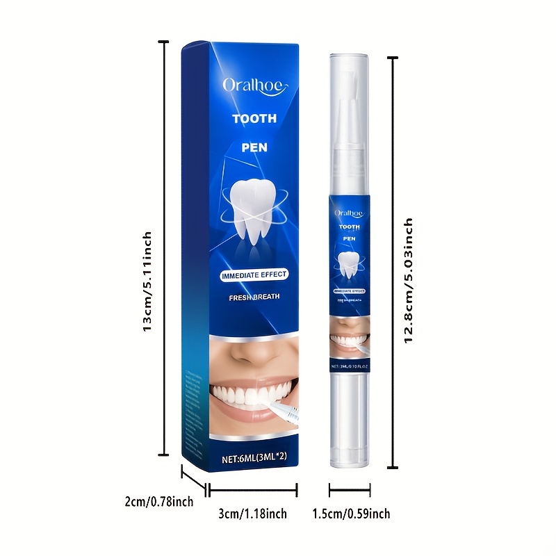 2 pack oralhoe teeth pen gentle deep cleaning formula travel friendly   breath gluten free gel   teeth     smile stylish pen design oral hygiene sleek packaging smooth application oral   oral care modern   gentle formula teeth gel daily hygiene routine Product details 3