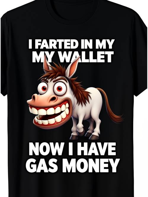 i farted wallet now have retro humorous men and women same soft round neck casual wear or refueling additions machine washable printing 180 grams local