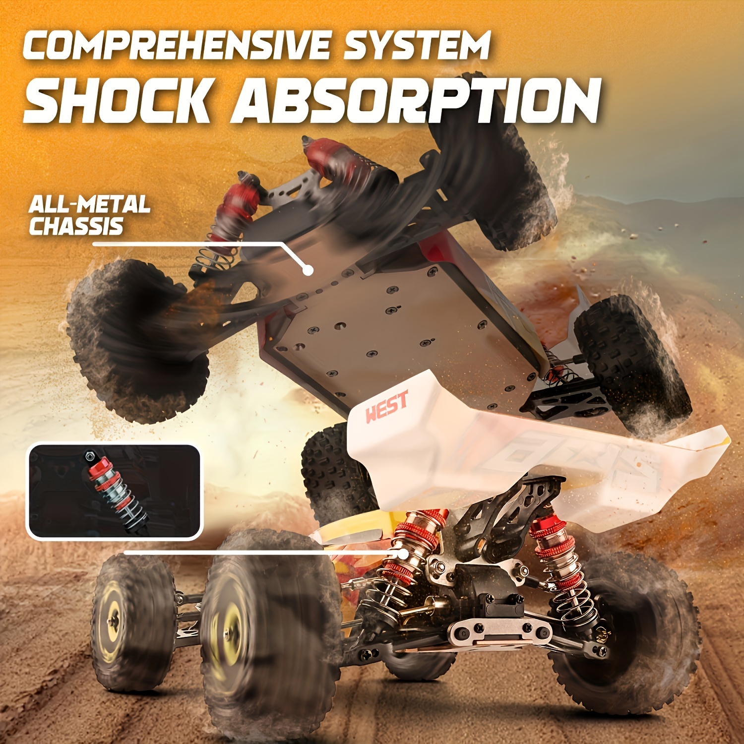 

75km/h Remote Control Racing Car, Remote Control Car, Remote Control Drive Off-road Vehicle With Brushless Motor, Hydraulic Shock Absorption, Halloween Christmas Gift