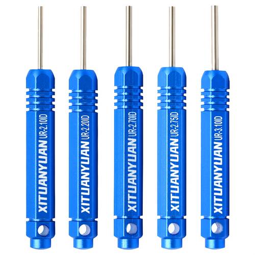 extraction tools removal tool kit for jst amp 062 062 093 pin and socket connectors male and female connector tube type pin extractor tool kit 5pcs sizes