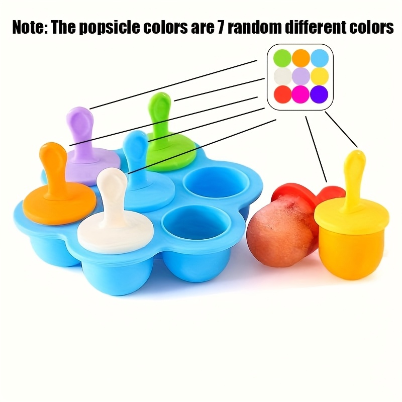 1pc Silicone Ice Cream Pop Maker, Mold, Ball Maker, Home Kitchen Accessory Tool For