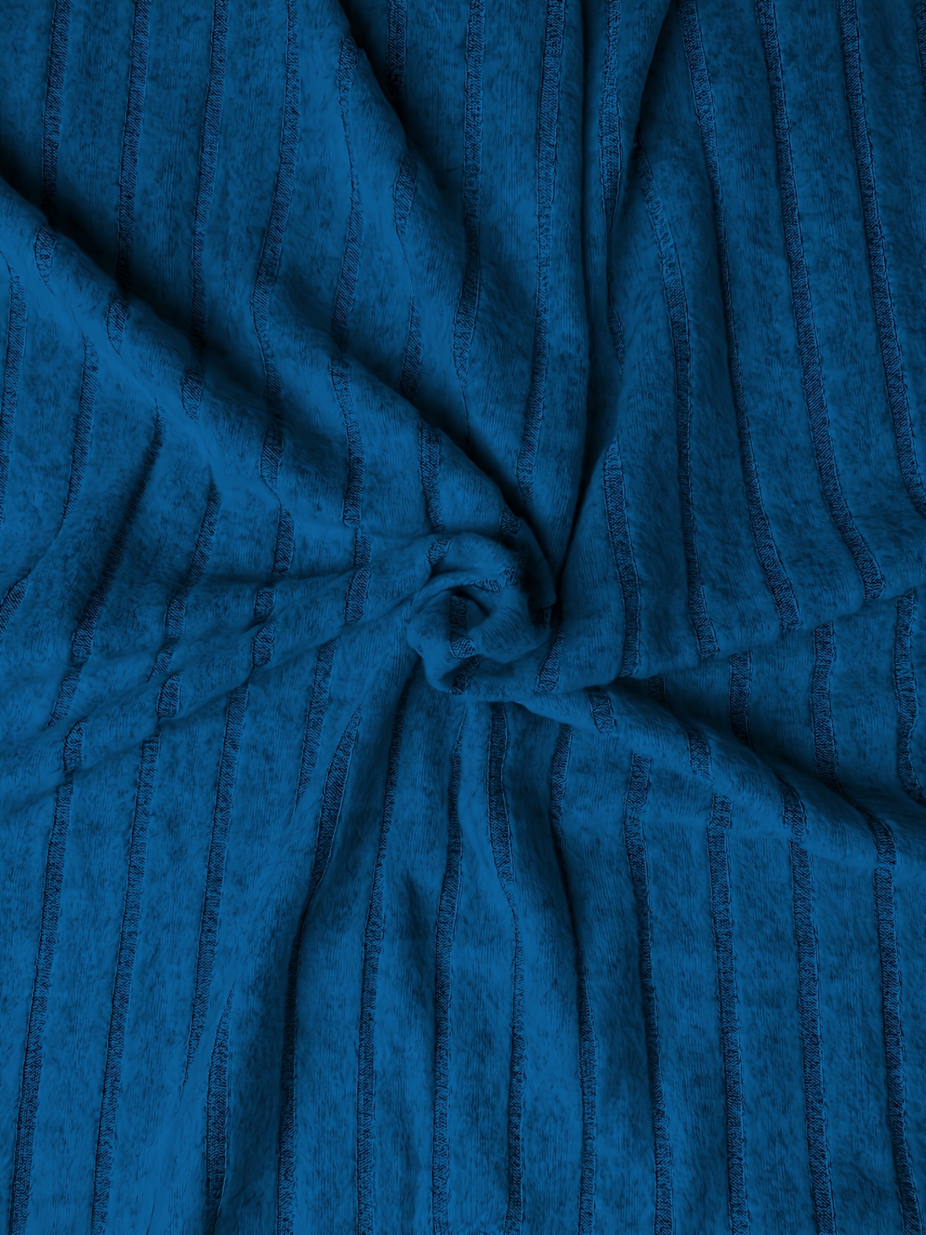 Plus Size V-Neck Casual Elegant Women's Top - Stretchy Fabric, Machine Washable, All-Season Versatile Blouse for Everyday & Formal Wear, Ribbed Texture, Medium Elasticity