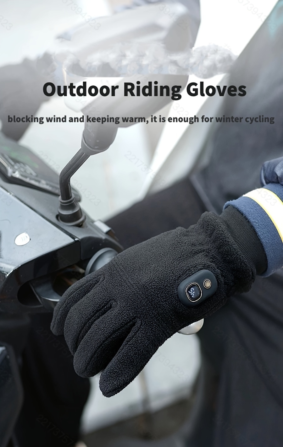 thickened work gloves electrically heated gloves built in battery heating to   adjustable temperature washable hand protection safety work gloves for industrial construction carpentry winter promotions winter clearance Product details 8