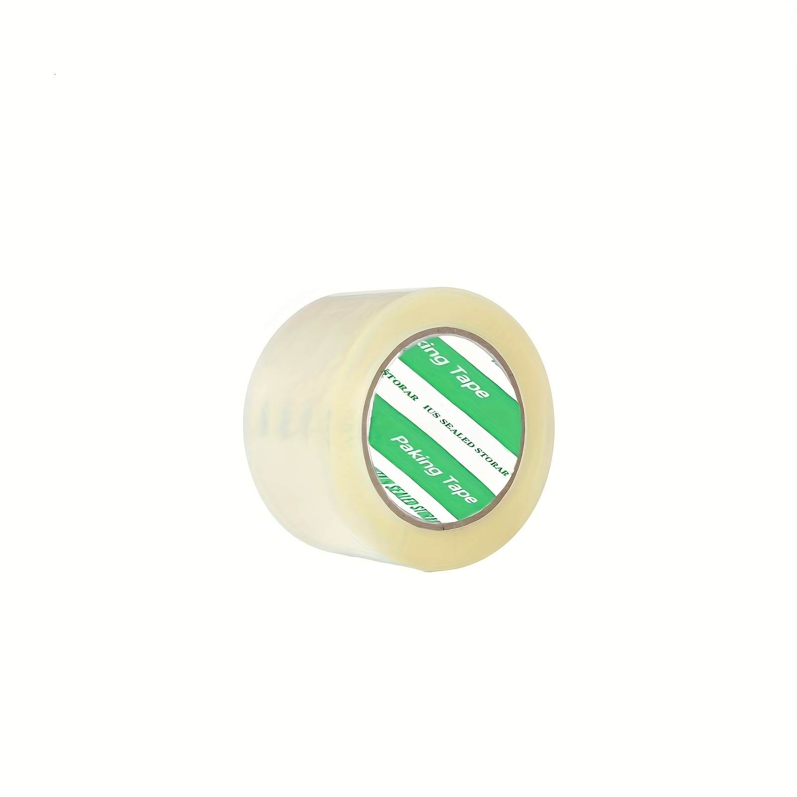 TEMU 1 Roll Of Transparent Tape, Measuring 1.65 Inches By 60 Yards, Featuring A Strong Adhesive Suitable For Packing And Shipping, Made From