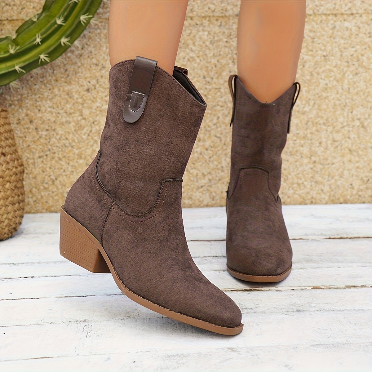 TEMU Women's Autumn And Winter Ankle Boots, Women Shoes
