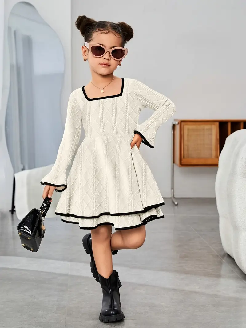 casual dresses for 8 year olds Zhuashum Girls Dress 8-9 Years Solid Color Sleeveless Dresses Crew Neck Lovely Sundress Spring Summer Fashion Daily Wears White