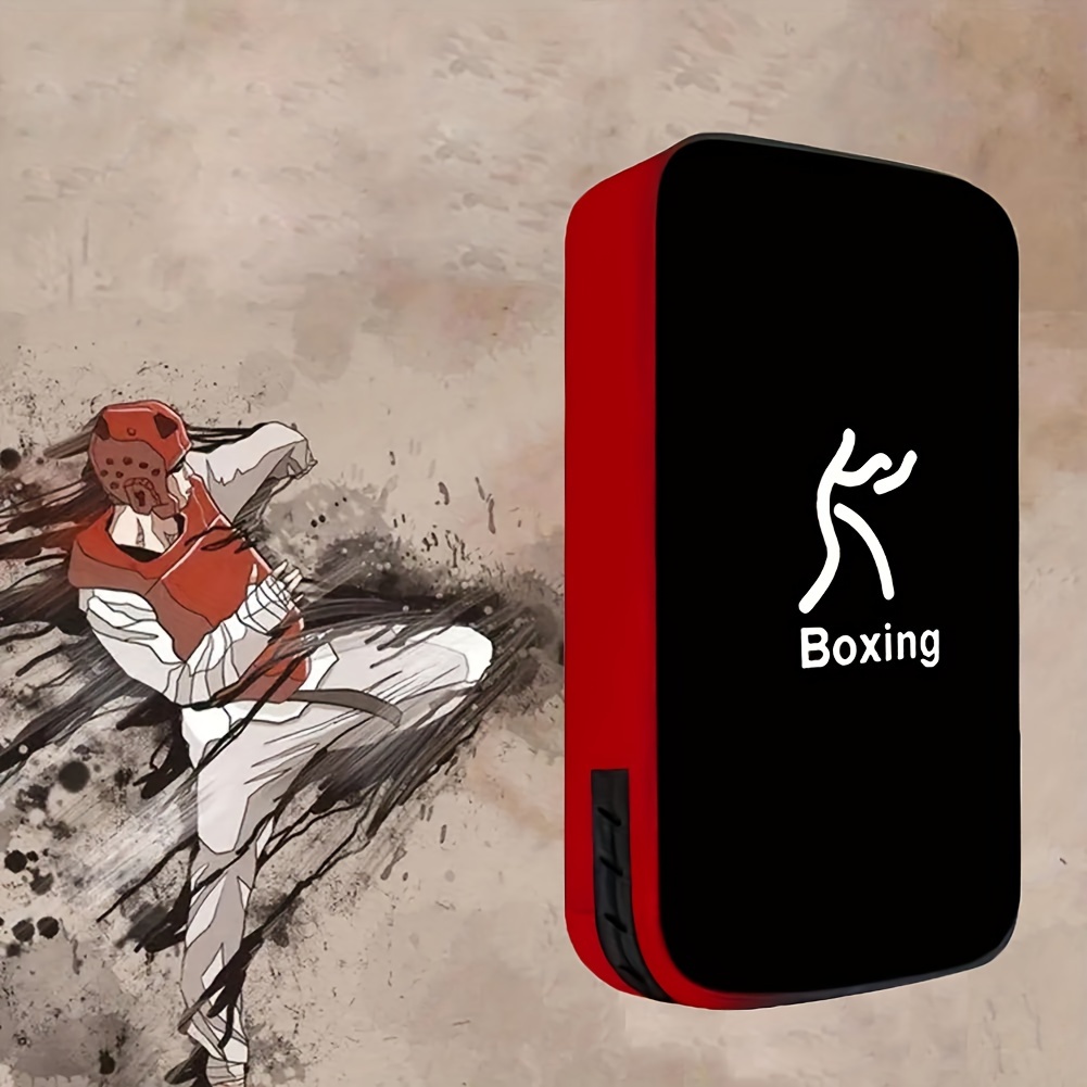 

Professional Boxing Target: Kick Focus Pad For Boxing, Karate, And Muay Thai Training - Red Pu Material - Hand And Foot Targets - Perfect For Home Workouts