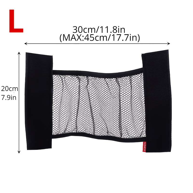 TEMU Car Trunk Luggage Fixing Net Elastic Luggage Storage Net Car Elastic Luggage Net Pocket