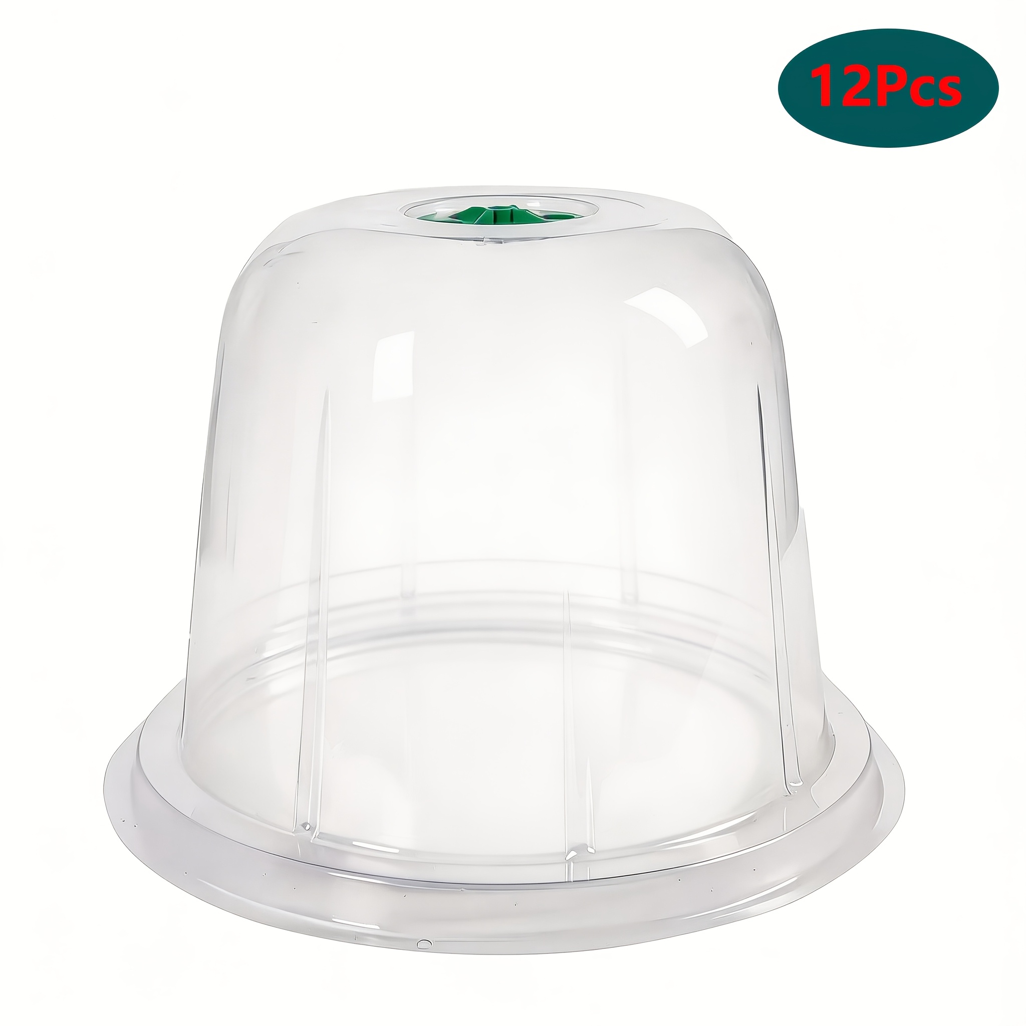 TEMU Lot de 12 Housses de Épaissies pour Plantes, Couverture -Insectes pour Semis, Housse de Respirante pour Plantes , Conservation de la Chaleur et