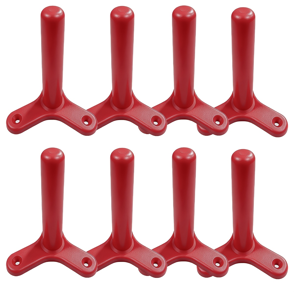 TEMU 8pcs Support Mural pour Meuleuse d'Angle 125Mm | Solution de Rangement d'Outils Compacte pour Atelier de Garage, Support de Meuleuse Durable,