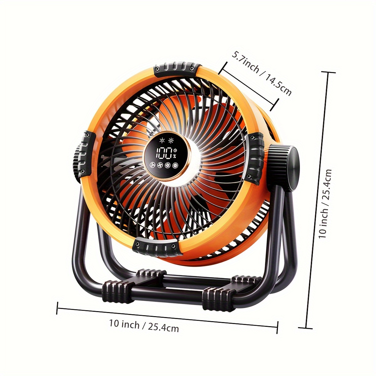 Storm Outdoor Fan 30Ft Cold Wind 20000Mah Battery Led