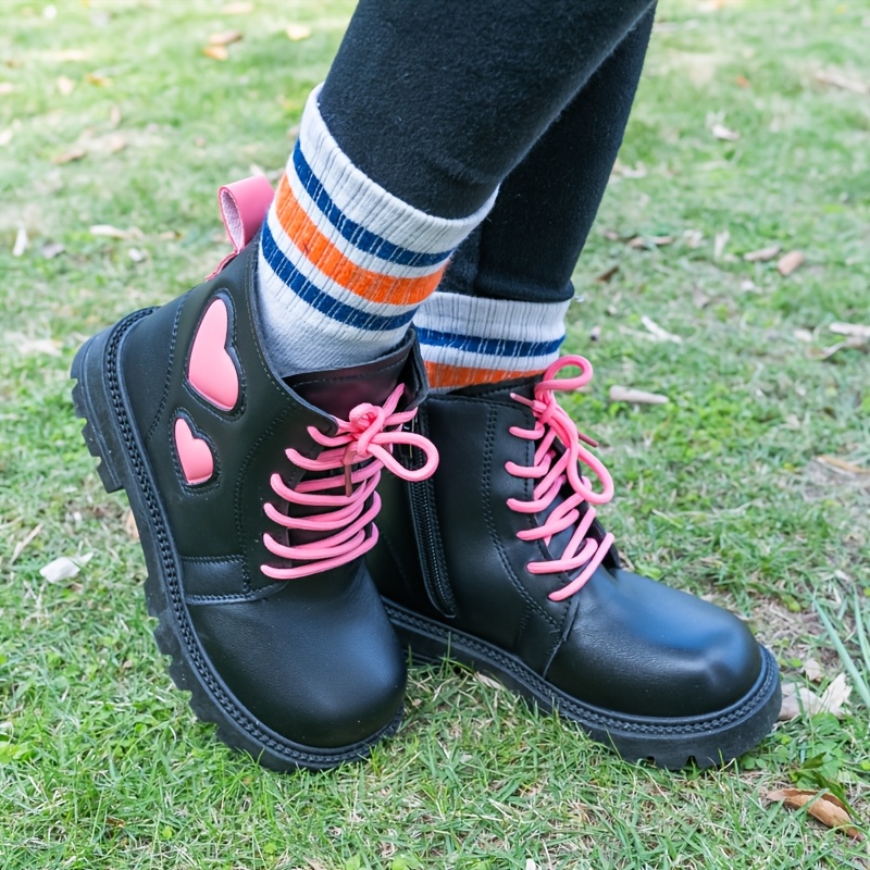 

- Ankle Boots For Girls - Lightweight, Non - Slip, With Zipper Closure, Waterproof, Warm And Comfortable For Indoor And In Winter.