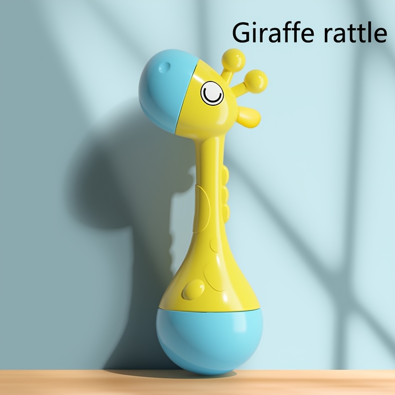 Fun Giraffe Rattle Toy - Safe And Non-toxic, Soothing Plush, Suitable For Infant Grip Development, Relaxing Plaything, Perfect For Boys And Girls, Birthday Gift, Holiday Present