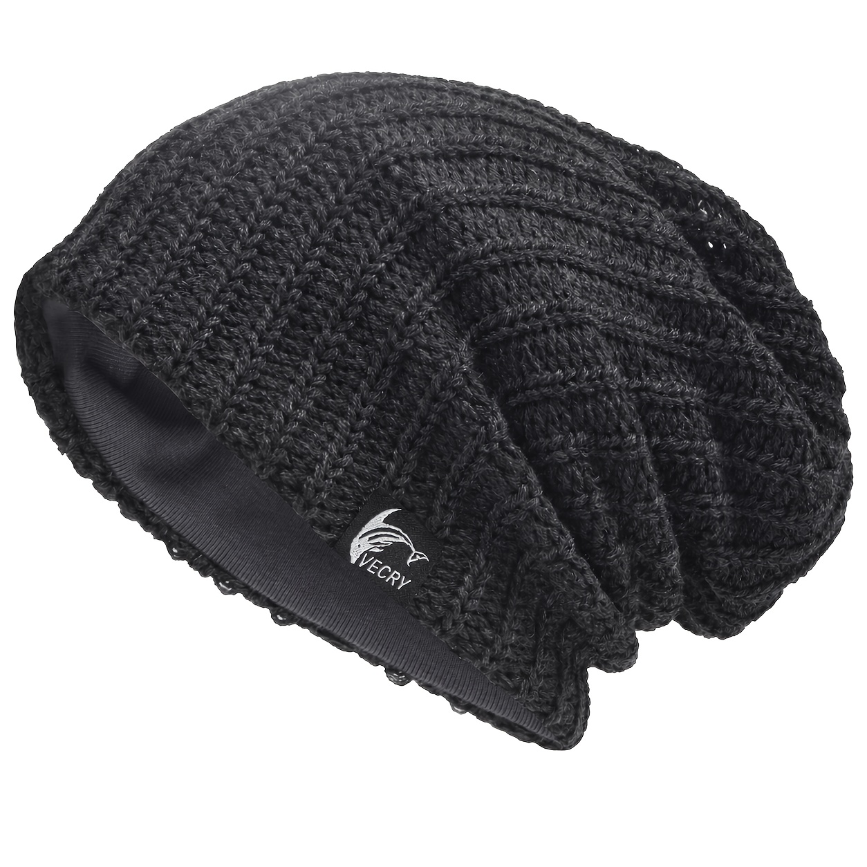 Slouchy Beanie Women Relaxed Knit Skull Cap Summer Breathable Open-Weave HISSHE Women main image 3