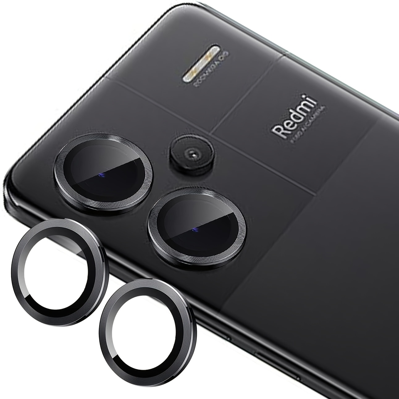 Image of 1 Set Camera Protector Glass For Xiaomi Redmi Note 13 13pro+ 5g 4g/note 13 Pro Plus Lens Protective Cap Case