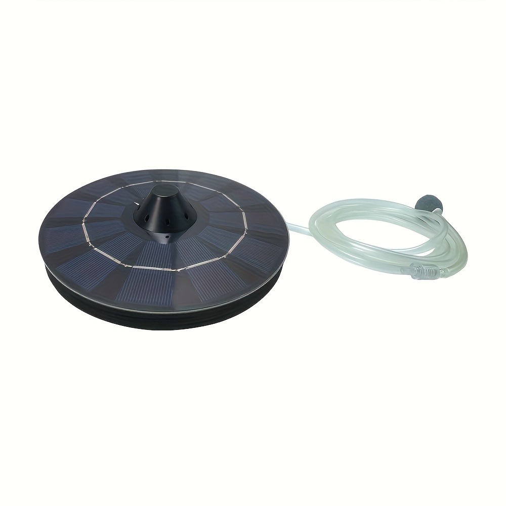E-shop Solar Teichbelüfter Sauerstoffpumpe mit Luftschlauch Schwimmender Wasser Teichbelüfter Aquarium Sauerstoffdüse