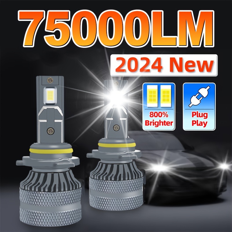 

New 120w 75000lm H7 H4 H1 Car Led Headlight Bulbs H11 9005 9006 9012 Canbus For Automotive Headlamp , 6500k Super Led Kits